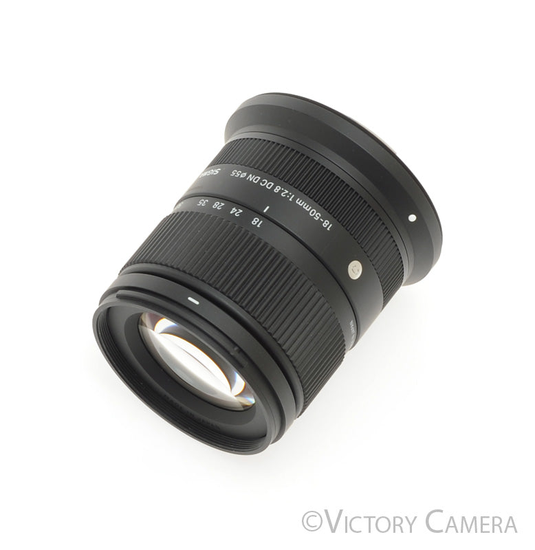 Sigma 18-50mm f2.8 DC DN Zoom Lens for Canon RF [MINT-] - Victory Camera