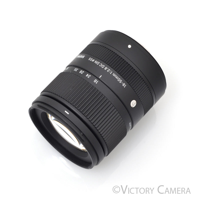 Sigma 18-50mm f2.8 DC DN Zoom Lens for Fujifilm X Mount [MINT-] - Victory Camera