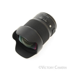 Sigma Art 20mm f1.4 DG Fast Wide Angle Lens for Nikon AF-S [EXC+]