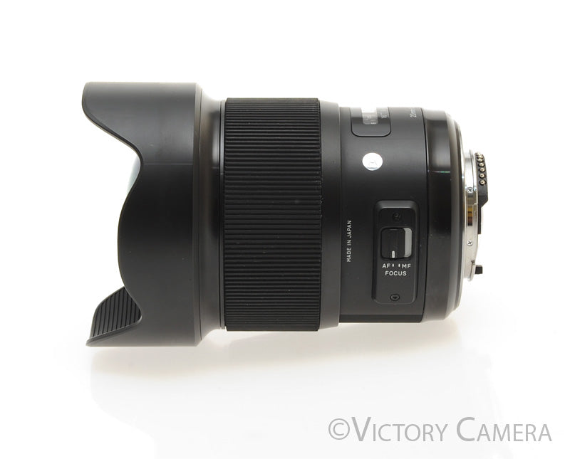 Sigma Art 20mm f1.4 DG Fast Wide Angle Lens for Nikon AF-S [EXC+] - Victory Camera