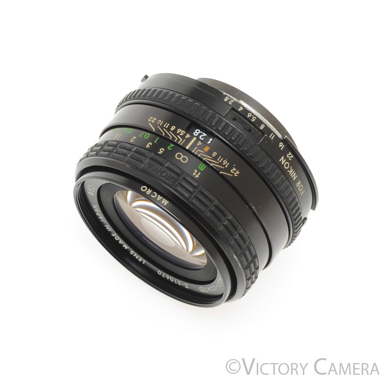 Sigma Super-Wide 24mm f2.8 1:4 Macro Wide Angle Lens for Nikon AI-s [EXC-] - Victory Camera