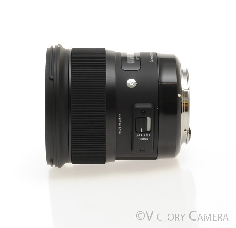 Sigma Art 24mm f1.4 DG Wide Angle Prime Lens for Canon EF [EXC+] - Victory Camera