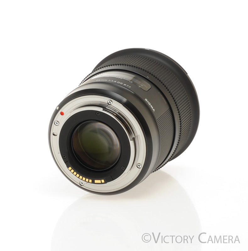 Sigma Art 24mm f1.4 DG Wide Angle Prime Lens for Canon EF [EXC+] - Victory Camera