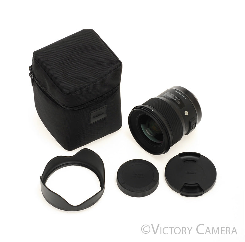 Sigma Art 24mm f1.4 DG Wide Angle Prime Lens for Canon EF [EXC+] - Victory Camera