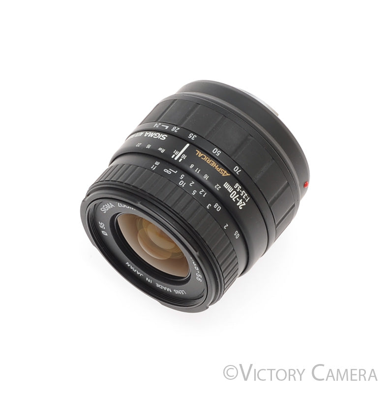 Sigma 24-70mm f3.5-5.6 Aspherical AF Lens For Sony A Mount [EXC+] - Victory Camera