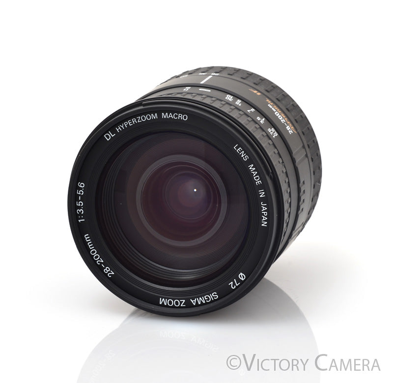 Sigma AF 28-200mm f3.5-5.6 Zoom Macro IF Lens For Sony A Mount [EXC] - Victory Camera