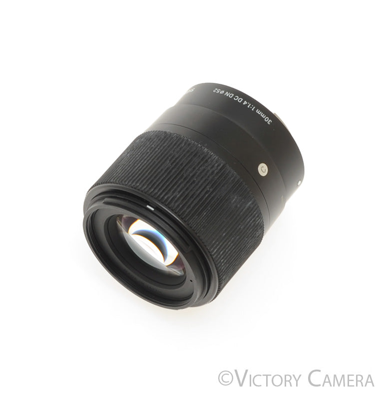 Sigma 30mm f1.4 DC DN Full Frame Wide Angle Prime Lens for Sony E [EXC] - Victory Camera