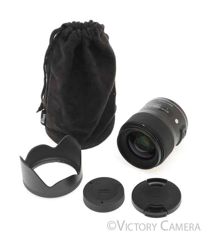 Sigma Art 35mm f1.4 DG Wide Angle Prime Lens for Nikon [EXC+] - Victory Camera