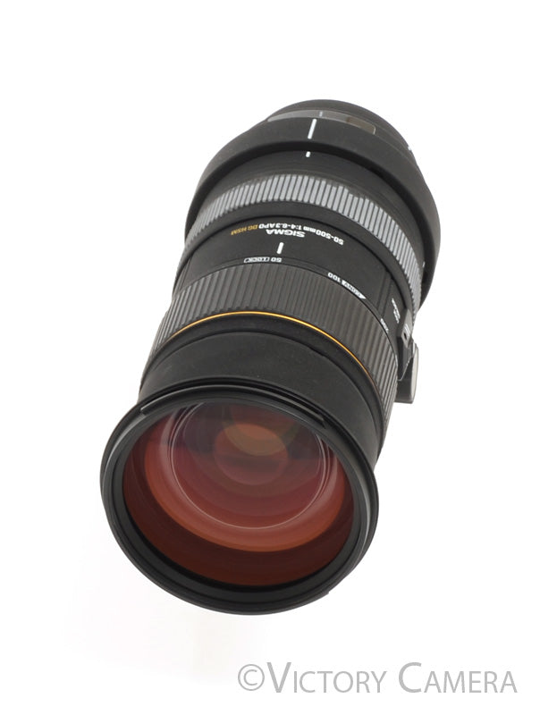 Sigma DG 50-500mm f4-6.3 APO HSM AF-S Lens for Canon EF w/ Case [EXC+] - Victory Camera