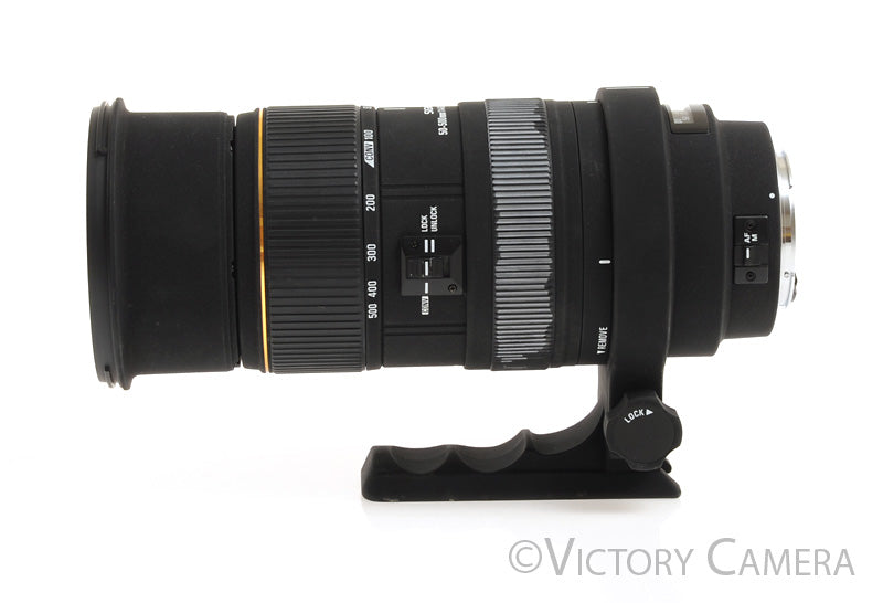 Sigma DG 50-500mm f4-6.3 APO HSM AF-S Lens for Canon EF w/ Case [EXC+] - Victory Camera