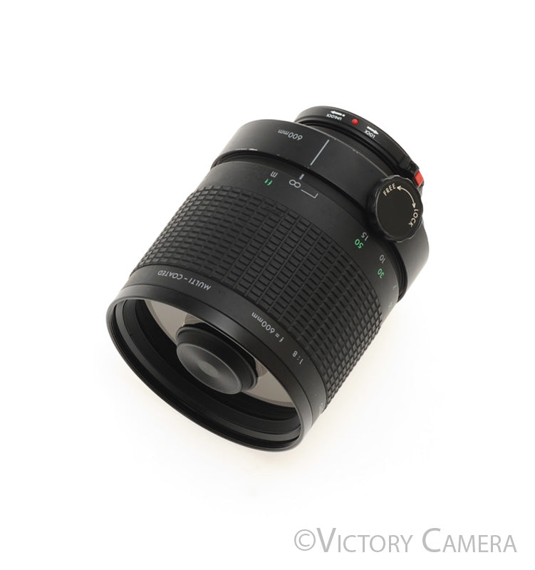 SIGMA 望遠ミラーレンズ　600mm/F8(CANON FDマウント) Sigma 600mm f8 Telephoto Mirror Lens w/ Filters for Canon FD