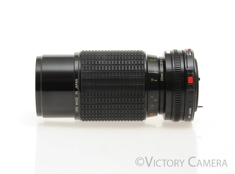 Sigma Multicoated 70-210mm f4.5 Zoom-K II Lens for Canon FD [EXC] - Victory Camera