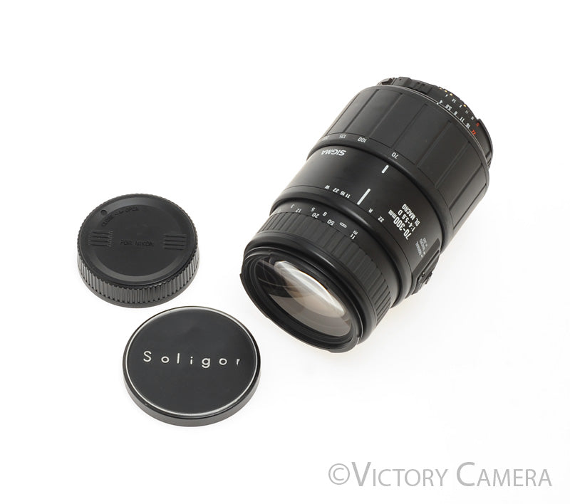 Sigma 70-300mm f4-5.6 Autofocus DL Macro Telephoto Lens Nikon F [EXC] - Victory Camera