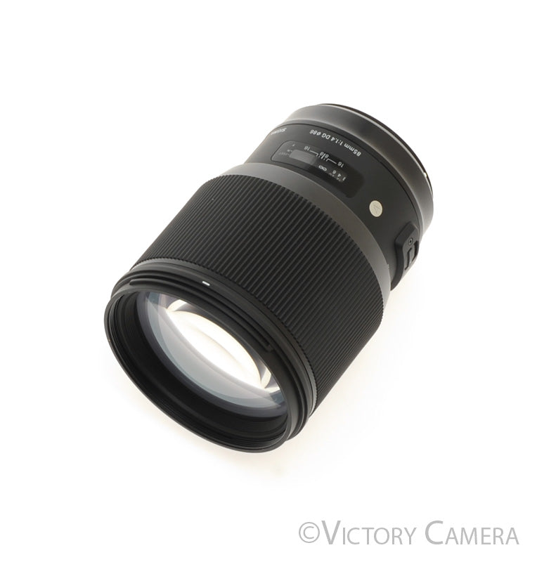 Sigma Art 85mm f1.4 DG Portrait Prime Lens for Canon EF  [MINT-] - Victory Camera