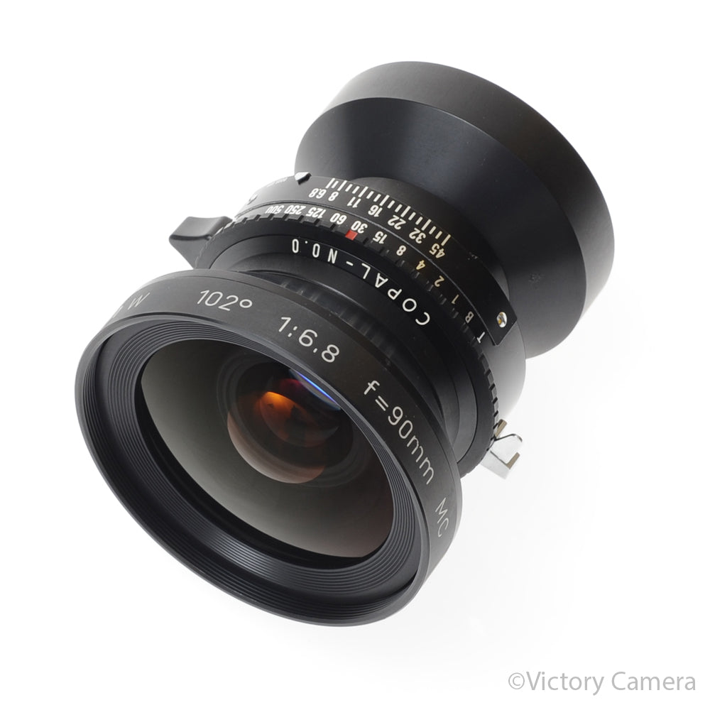 Sinar / Rodenstock Sinaron W 90mm f6.8 MC Wide Angle 4x5 [EXC+] - Victory Camera