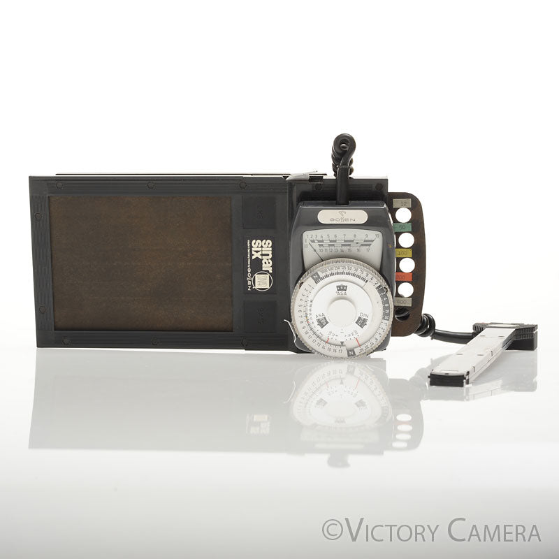 Sinar Six with Gossen Meter Sinar Probe 4x5 for Large Format Film Camera [EXC+] - Victory Camera