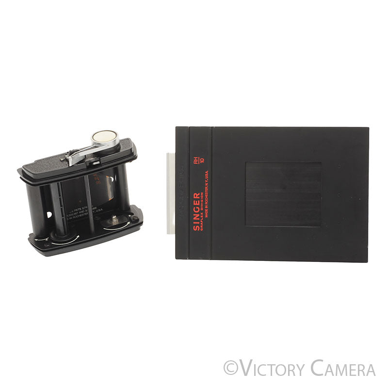 Singer 6x7 Roll Film Back for 4x5 Graflok [EXC+] - Victory Camera
