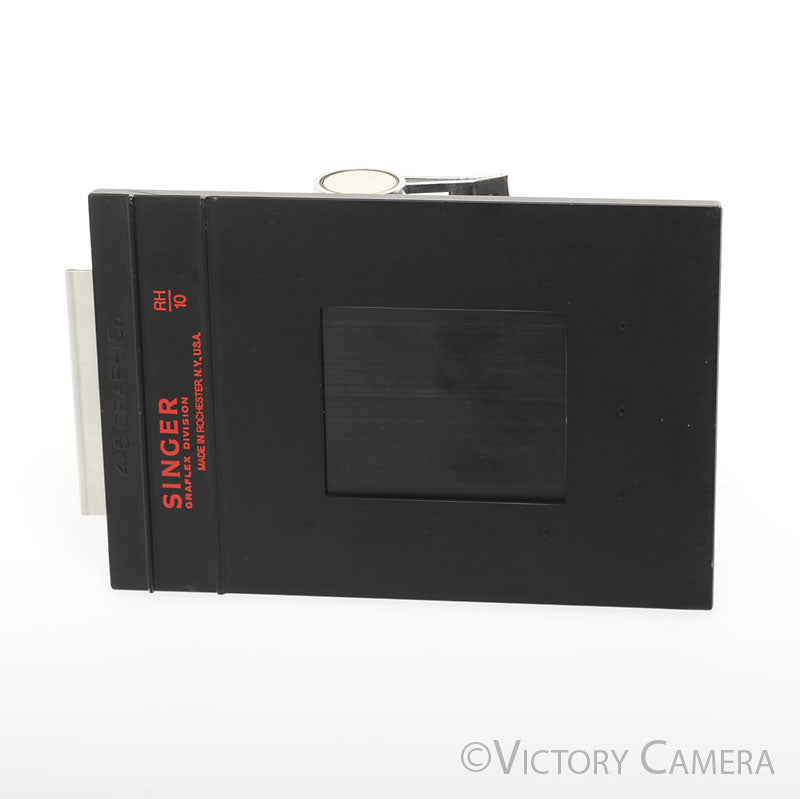 Singer 6x7 Roll Film Back for 4x5 Graflok [EXC+] - Victory Camera