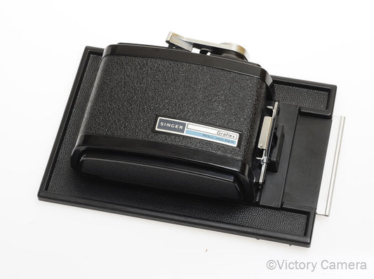 Graflex Singer 120 Film Back Roll Holder RH8 6x9 [EXC] image 1