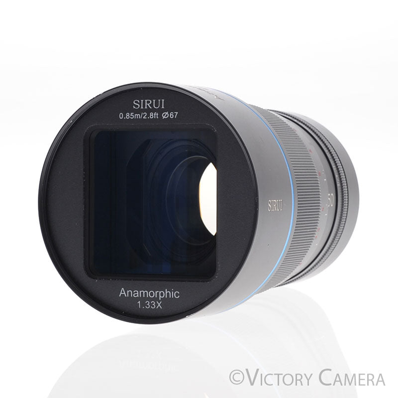 Sirui 50mm f1.8 1.33x Anamorphic Lens for Fujifilm X Mount [EXC+] - Victory Camera