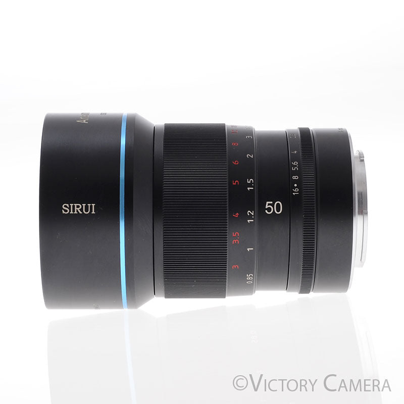 Sirui 50mm f1.8 1.33x Anamorphic Lens for Fujifilm X Mount [EXC+] - Victory Camera
