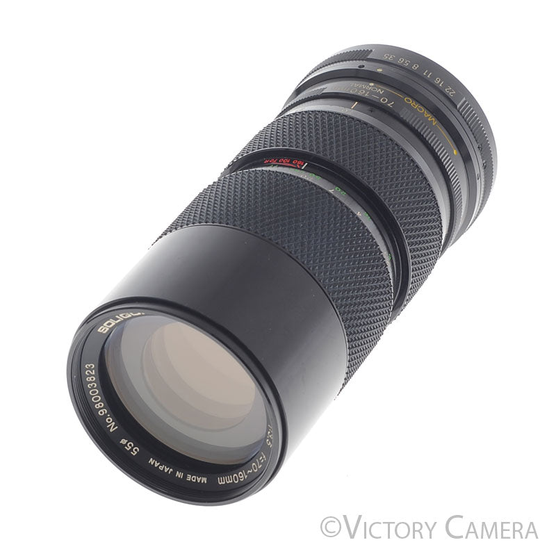 Soligor C/D Zoom+Macro 70-160mm f3.5 Lens for Pentax K [EXC+] image 1