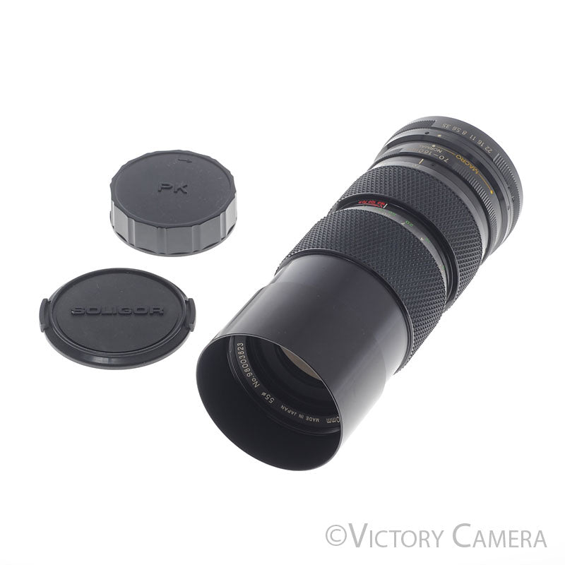 Soligor C/D Zoom+Macro 70-160mm f3.5 Lens for Pentax K [EXC+] image 5