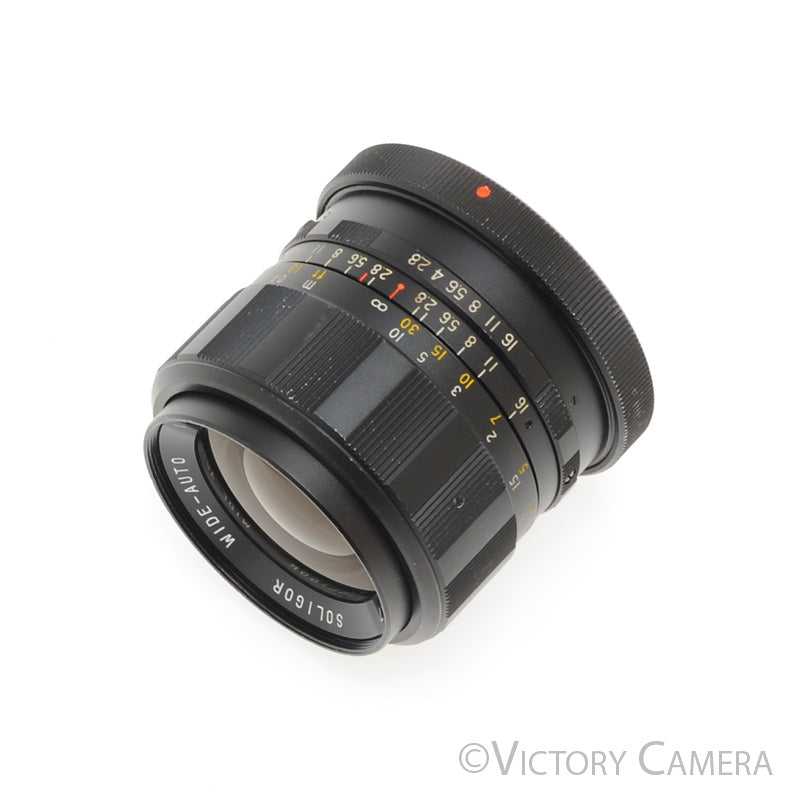 Soligor 35mm f2.8 Wide Angle Prime Lens for Canon FD [EXC] - Victory Camera