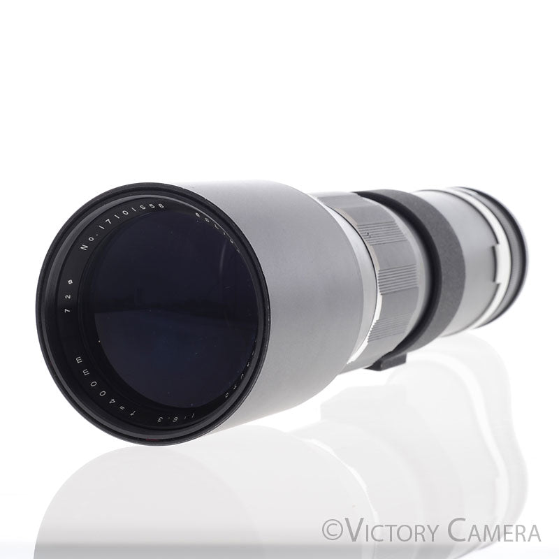 Soligor Tele-Auto 400mm f6.3 Telephoto Prime Lens for Canon FD [EXC-] - Victory Camera