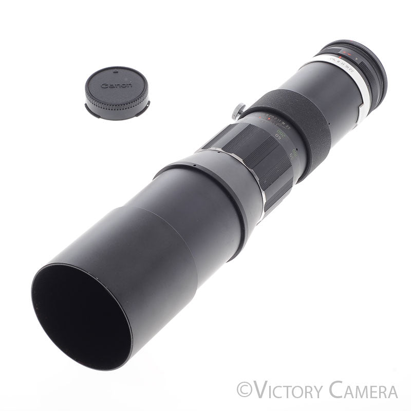 Soligor Tele-Auto 400mm f6.3 Telephoto Prime Lens for Canon FD [EXC-] - Victory Camera