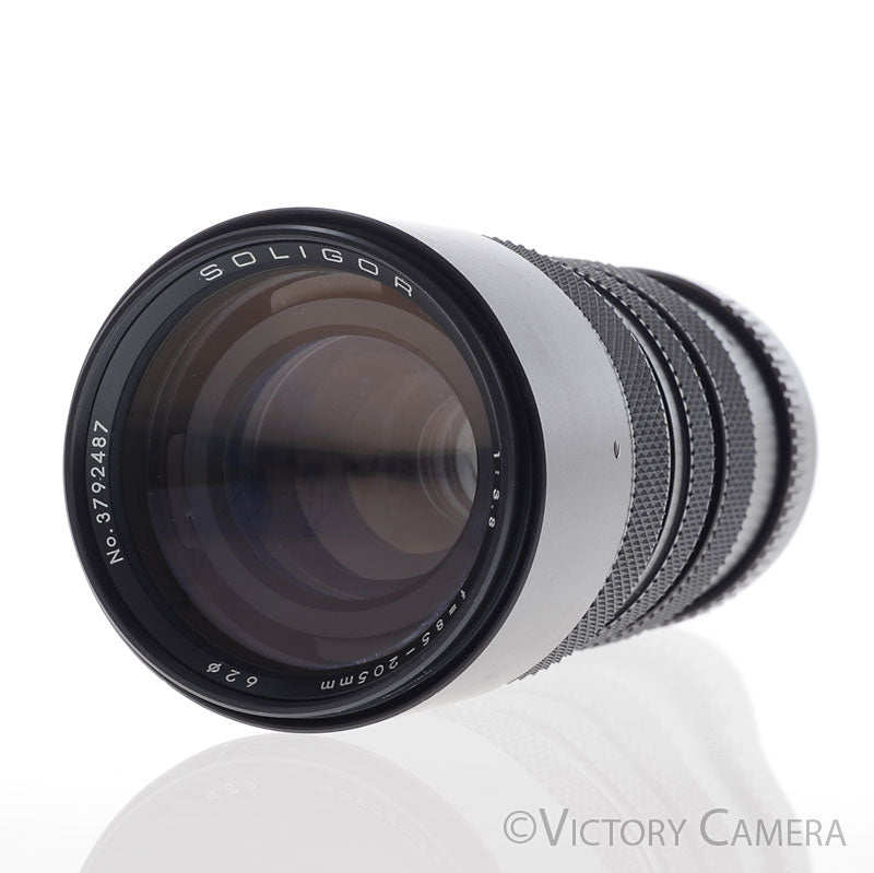 Soligor 85mm-205mm f3.8 MC Telephoto Zoom Lens for Pentax K Mount [EXC] - Victory Camera
