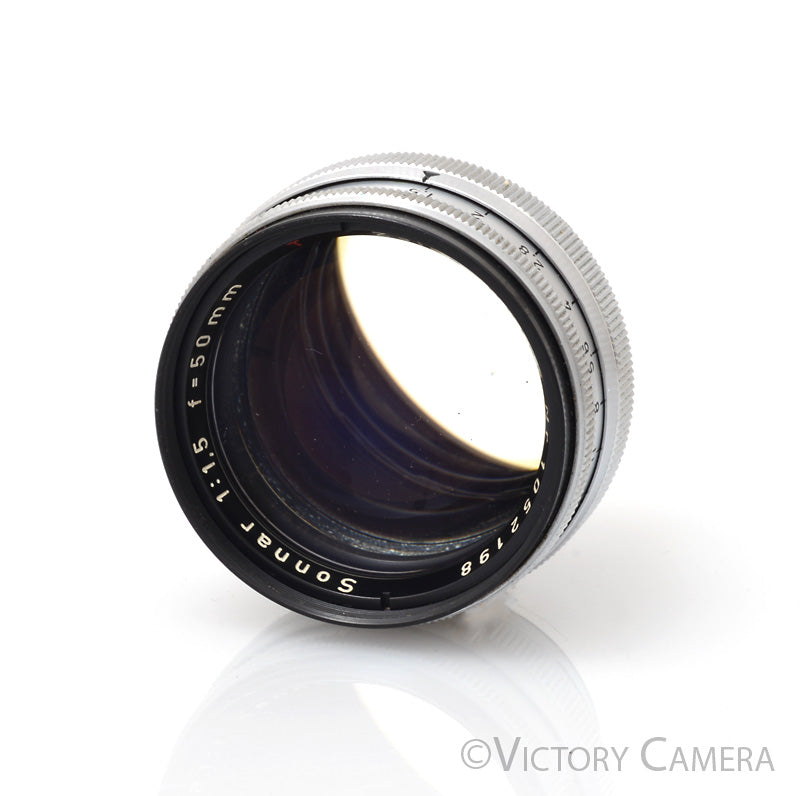 Zeiss Opton 50mm 5cm f1.5 T Sonnar Lens for Contax Rangefinder  [EXC+] - Victory Camera