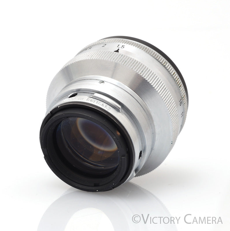 Zeiss Opton 50mm 5cm f1.5 T Sonnar Lens for Contax Rangefinder  [EXC+] - Victory Camera