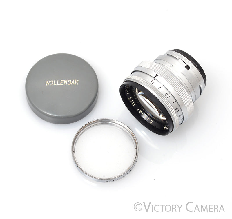 Zeiss Opton 50mm 5cm f1.5 T Sonnar Lens for Contax Rangefinder  [EXC+] - Victory Camera