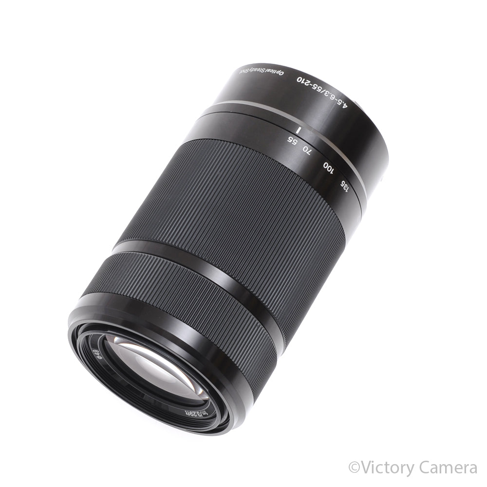 Sony E 55-210mm f4.5-6.3 OSS SEL55210 Black Lens for E-Mount Ca [EXC+] image 1