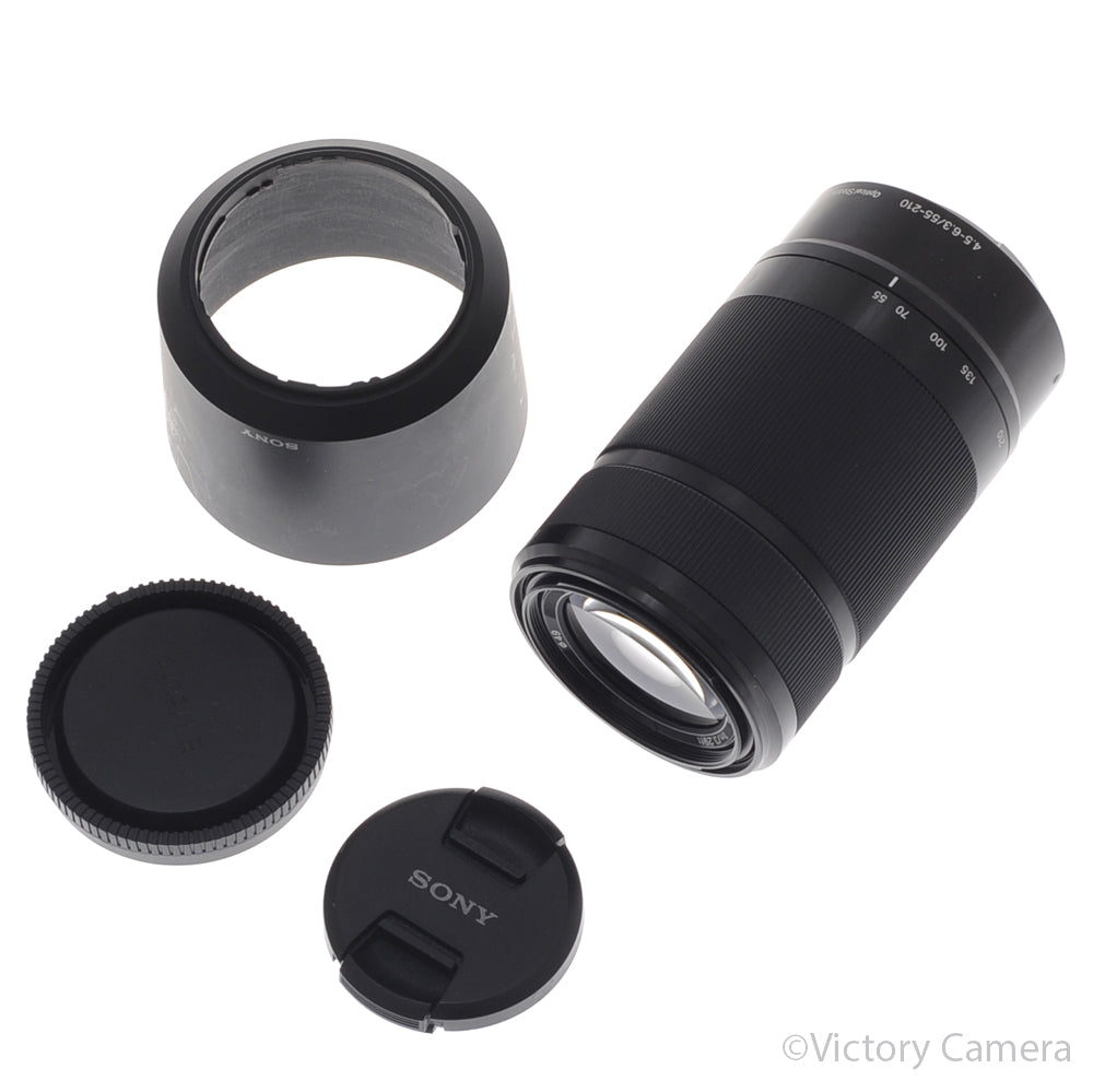 Sony E 55-210mm f4.5-6.3 OSS SEL55210 Black Lens for E-Mount [EXC+] image 5