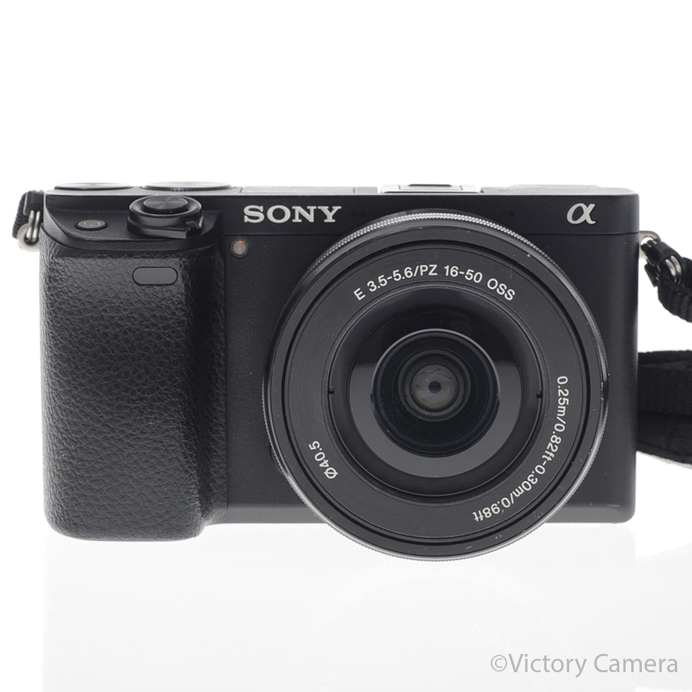 Sony A6300 24.2MP 4K Mirrorless Digital Camera w/ 16-50mm Zoom Len [EXC] - Victory Camera