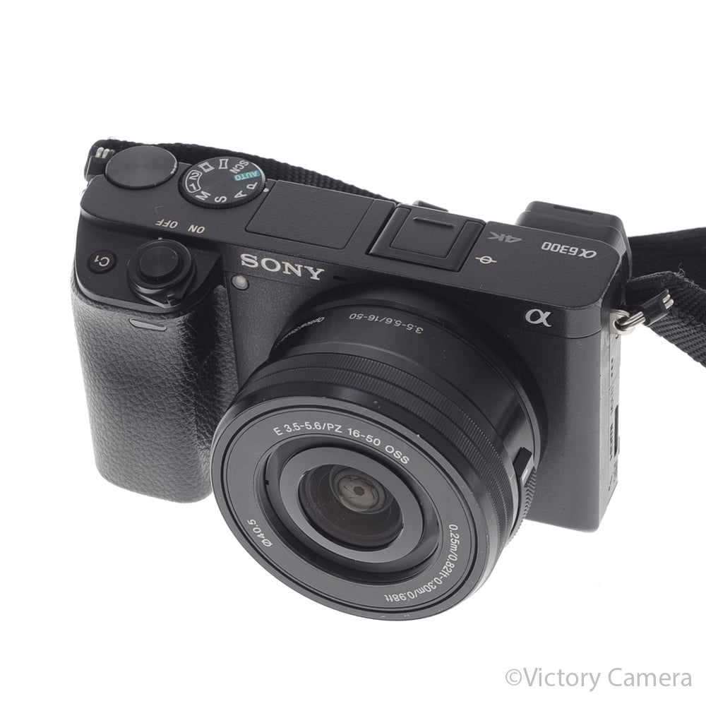 Sony A6300 24.2MP 4K Mirrorless Digital Camera w/ 16-50mm Zoom Len [EXC] image 2