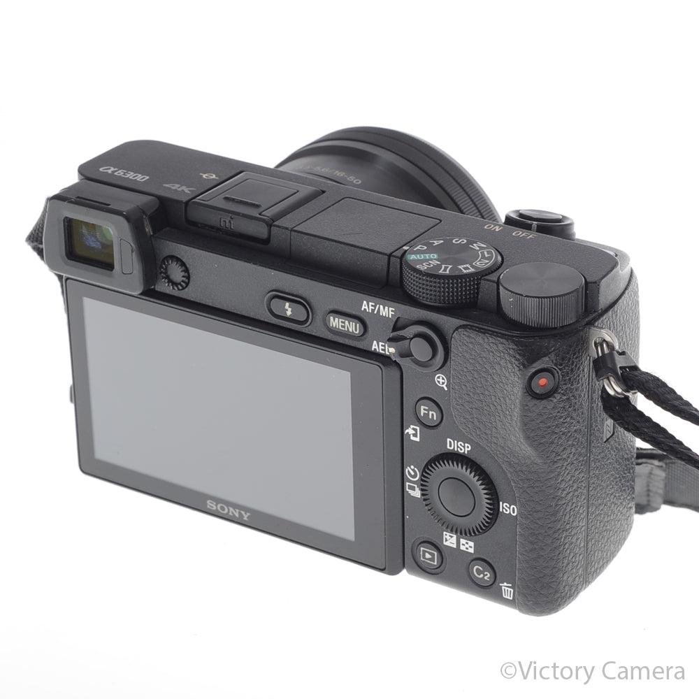 Sony A6300 24.2MP 4K Mirrorless Digital Camera w/ 16-50mm Zoom Len [EXC] image 3