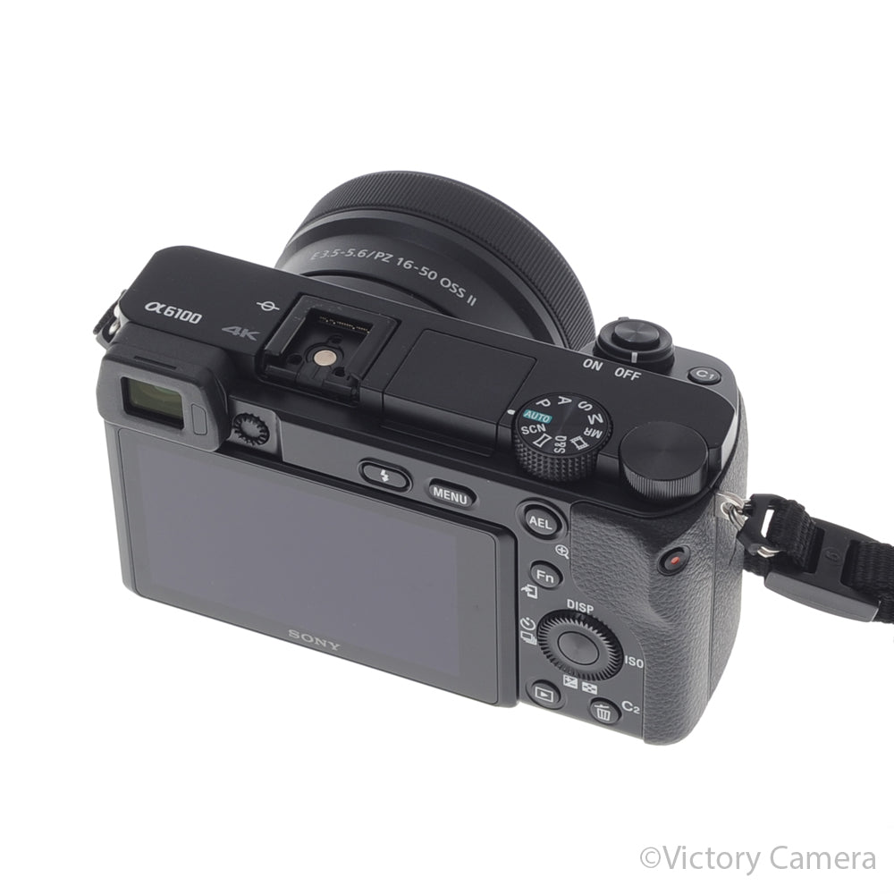 Sony Alpha a6100 24.2MP 4K Mirrorless Digital Camera w/ 16-50mm [EXC+] image 3