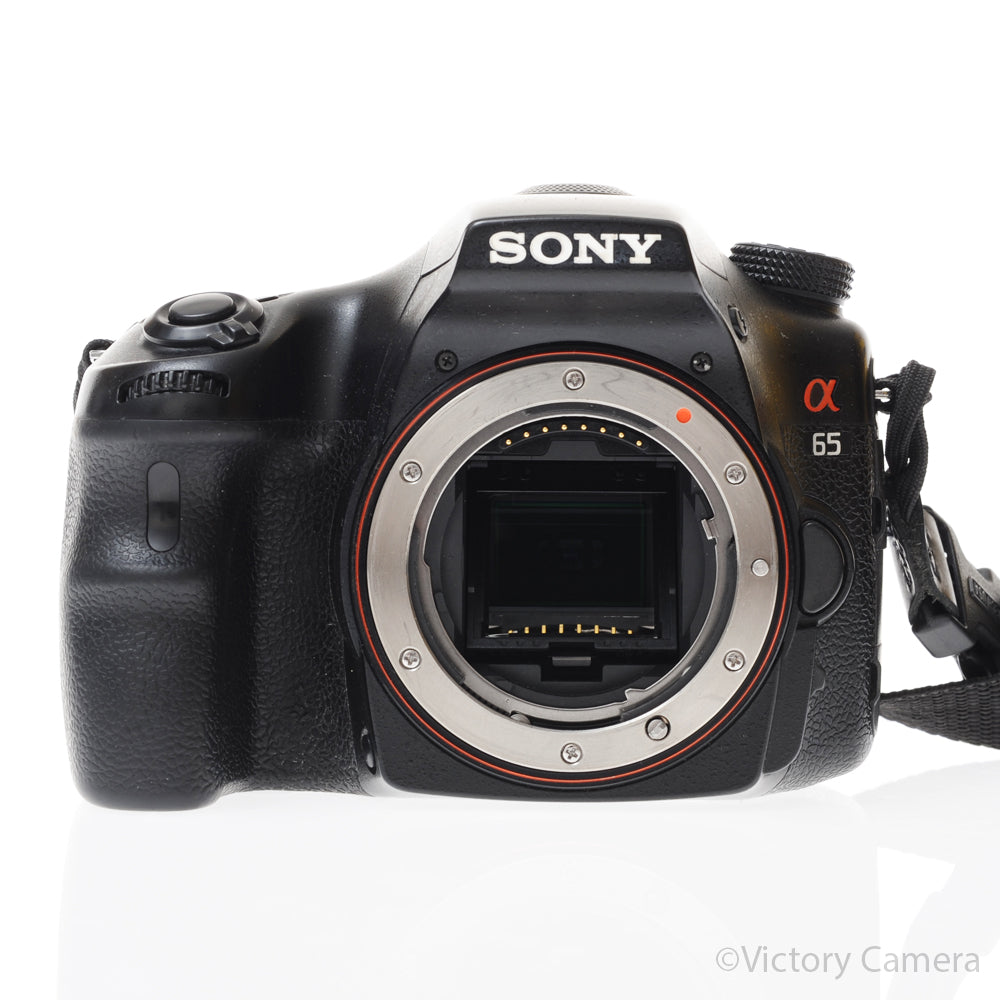Sony Alpha A65 24MP DSLR Camera Body [EXC] image 2