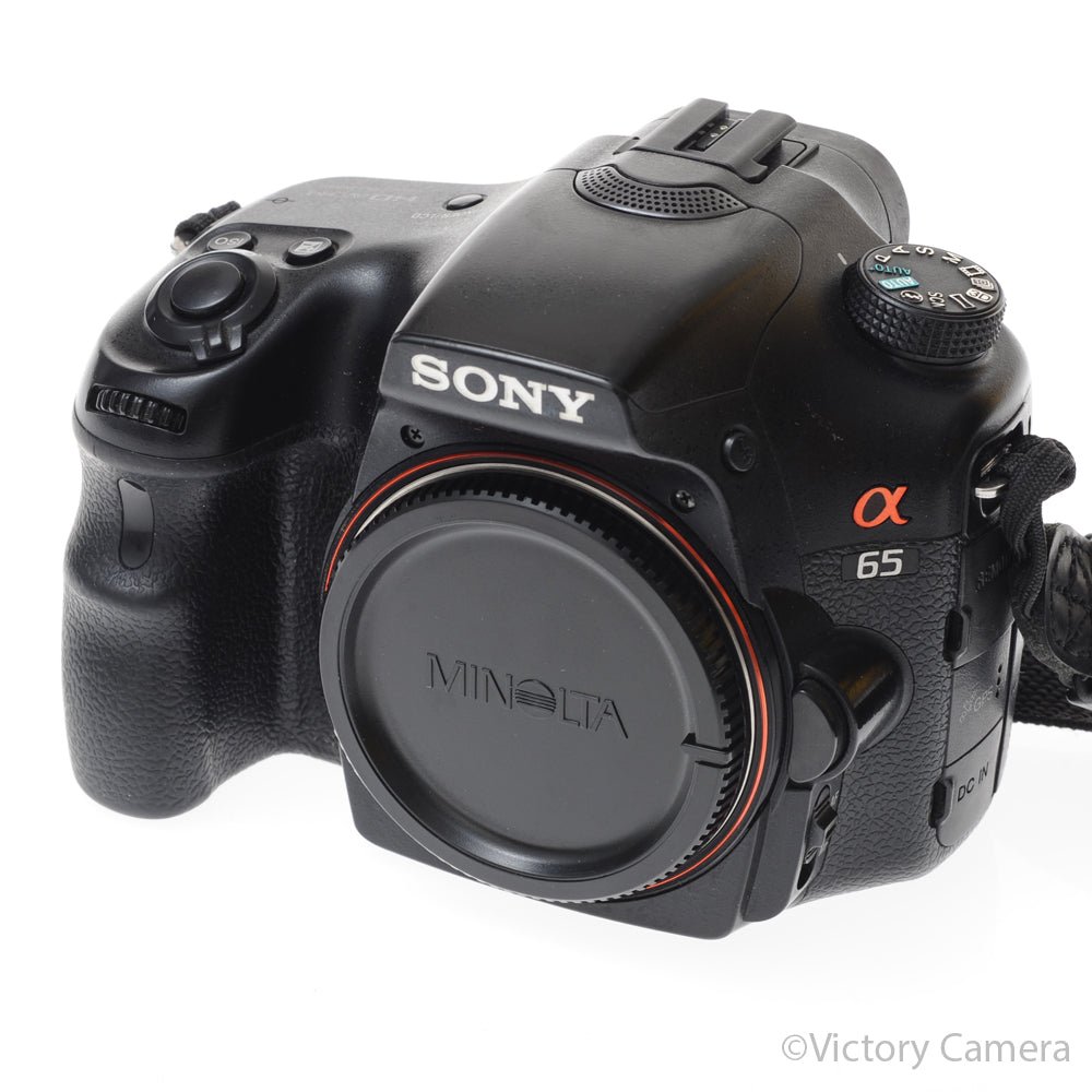 Sony Alpha A65 24MP DSLR Camera Body [EXC] image 3