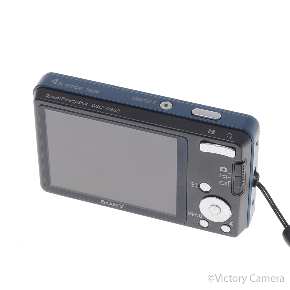 Sony Cybershot DSC-W350 Blue 14.1mp Digital Point & Shoot Camera [EXC] image 3