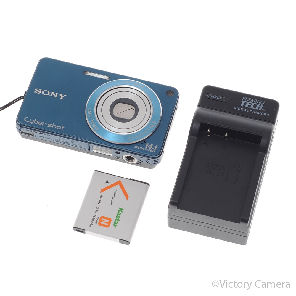 Sony Cybershot DSC-W350 Blue 14.1mp Digital Point & Shoot Camera [EXC] image 5