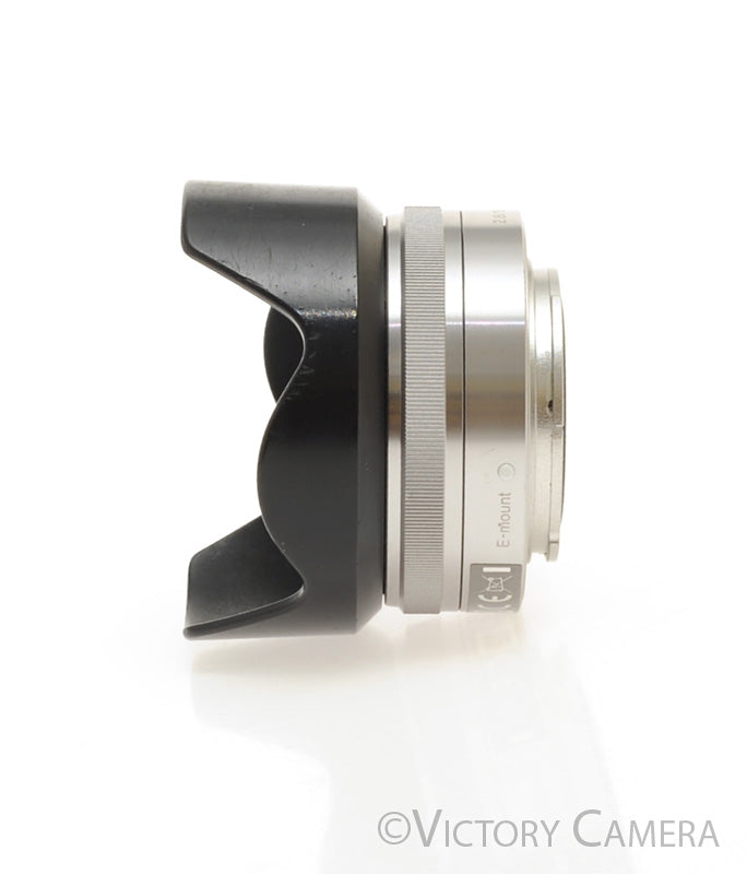 Sony 16mm f2.8 SEL16F28 Wide Angle AF Pancake Prime Lens for E Mount [EXC+] - Victory Camera