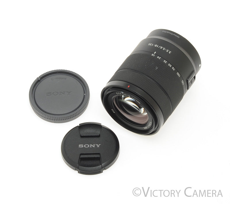 Sony 18-135mm f3.5-5.6 SEL18135 Zoom Lens for APS-C Sony E Mount [EXC] - Victory Camera