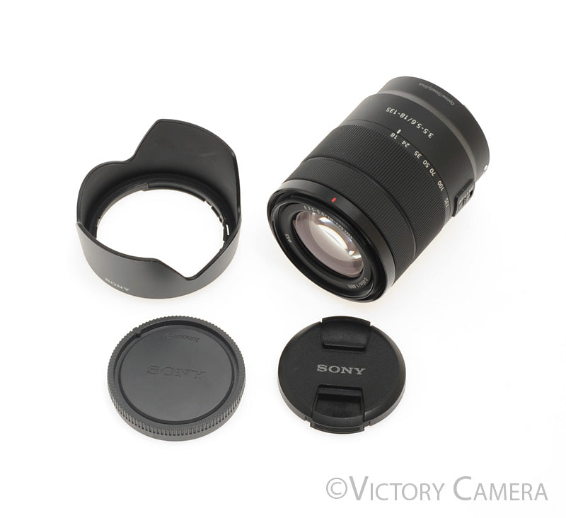 Sony 18-135mm f3.5-5.6 SEL 18135 Zoom Lens for APS-C Sony E Mount [MINT-] - Victory Camera