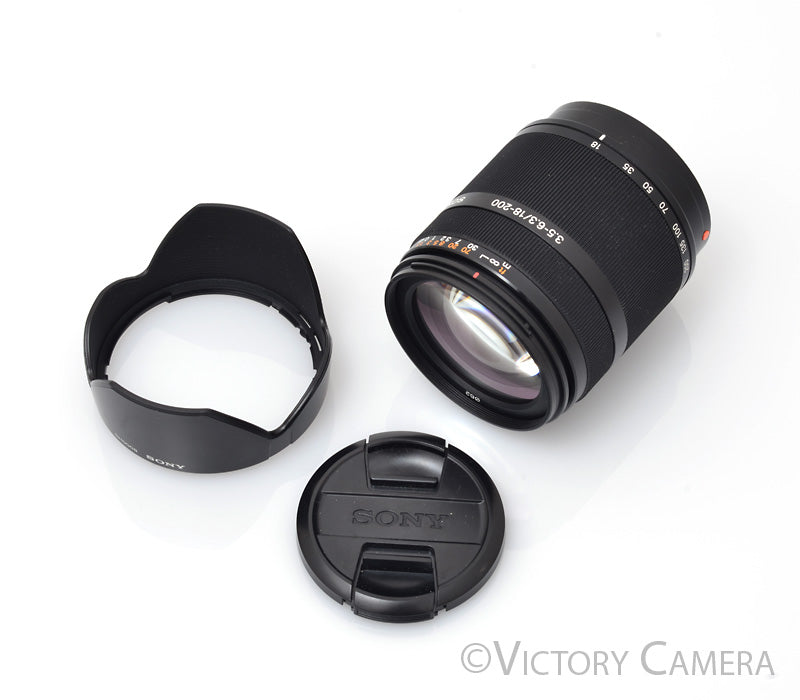 Sony DT 18-200mm f3.5-6.3 Zoom Lens For A-Mount Cameras [EXC] - Victory Camera