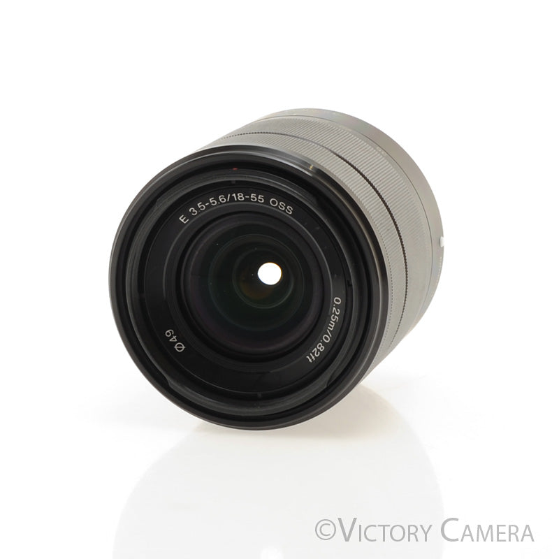 Sony SEL1855 18-55mm f3.5-5.6 OSS Black Zoom Lens for E Mount [EXC] - Victory Camera