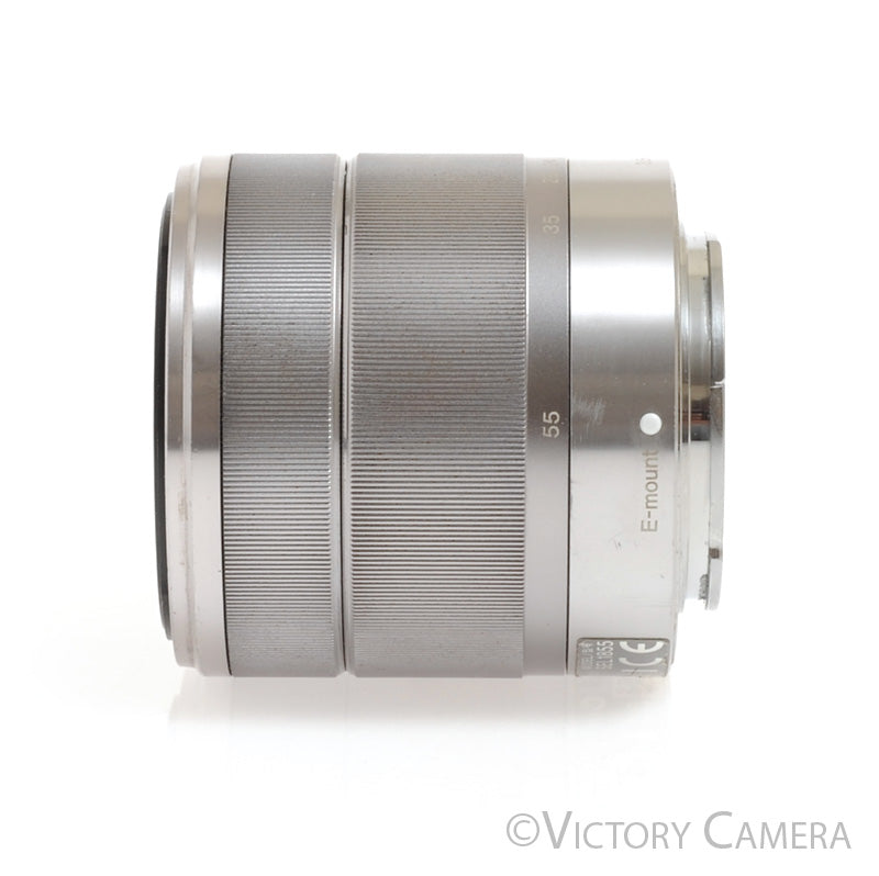 Sony SEL1855 18-55mm f3.5-5.6 OSS Chrome Zoom Lens for E Mount - Victory Camera